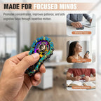 Bicycle Chain Finger Spinner – Silent CNC Stainless Steel Gear Fidget Toy