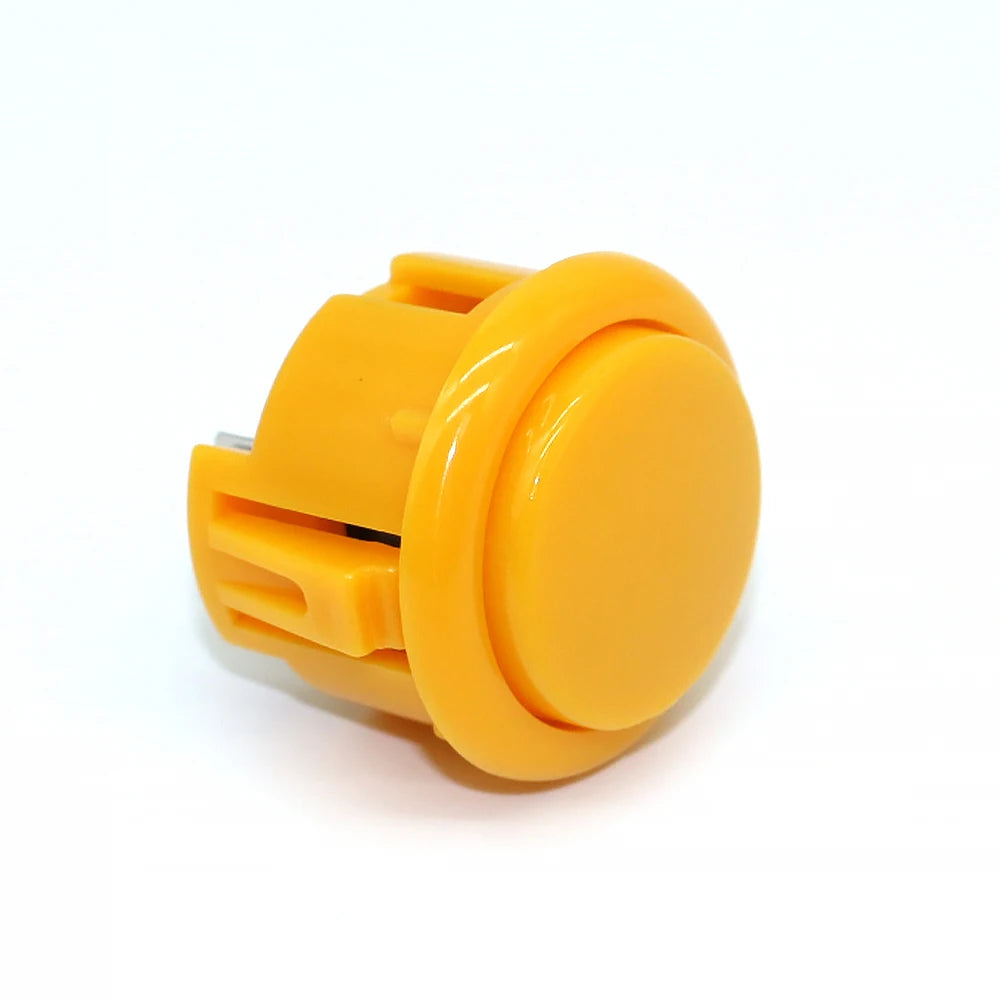 24mm & 30mm Arcade Push Buttons – Sanwa-Style Coin Start Switch for Hitbox & DIY Joystick