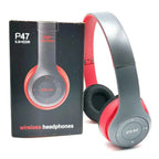 P47 Wireless Bluetooth Headphones – Foldable HiFi Bass Stereo with Microphone for Smartphones, TV & Gaming