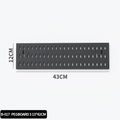 No-Drill Gaming Room Pegboard Wall Organizer – Controller, Headphone & Keyboard Storage Rack