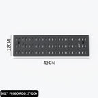 No-Drill Gaming Room Pegboard Wall Organizer – Controller, Headphone & Keyboard Storage Rack