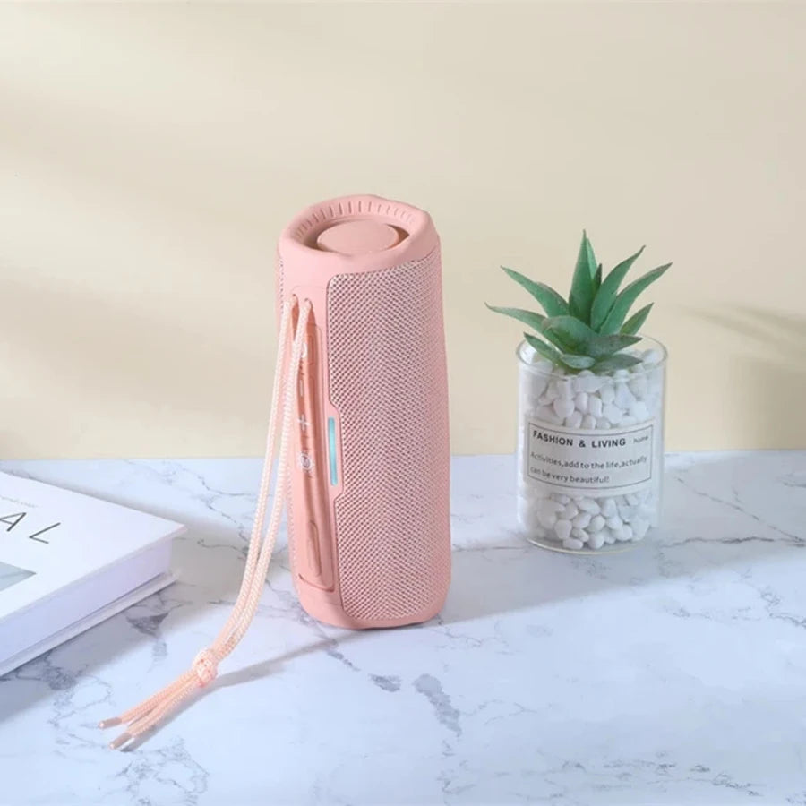Portable Wireless Bluetooth Speaker – Subwoofer Bass, FM Radio, Hands-Free for Smartphones & Outdoor Use