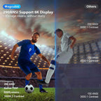 Magcubic HY300 Pro 8K Projector – Android 14, 290 ANSI, WiFi 6, BT 5.4, 1080P×720P | Portable Outdoor Projector