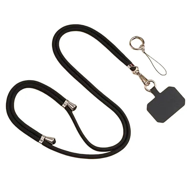 Universal Phone Lanyard Necklace Strap – Anti-Lost Crossbody Rope with Clip for All Smartphones