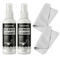 Screen Cleaner Kit – Streak-Free Spray & Microfibre Cloth for MacBook, iPad, iPhone, Laptop & TV
