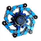 Chain Fidget Spinner Stress Relief Toy – Deformable Sensory Gadget for Adults & Kids