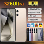 S26 Ultra Smartphone | 7.3" HD+ Display, 7800mAh, 48MP Camera, Android 15, 5G