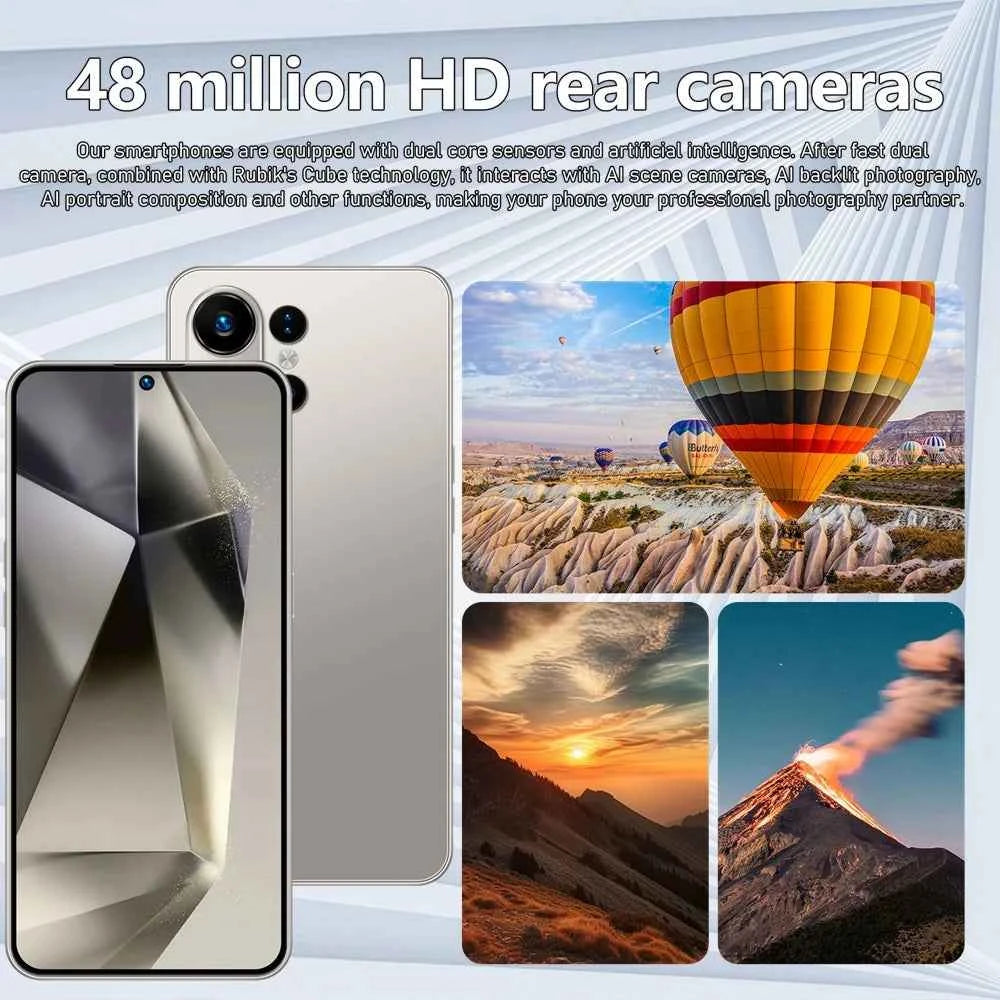 K-Touch Camon 50 Pro 5G Smartphone – 7.3" HD, 22GB RAM, 2TB Storage, 8000mAh Battery, Dual SIM