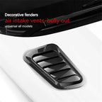 Universal Car Hood Scoop Carbon Fiber Vent Cover – Air Intake Styling (2PCS)