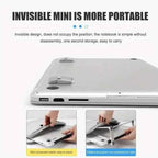 2-Pack Laptop Stand Set with Keyboard Riser & Elevator – Mini Portable Laptop Supports for Desk