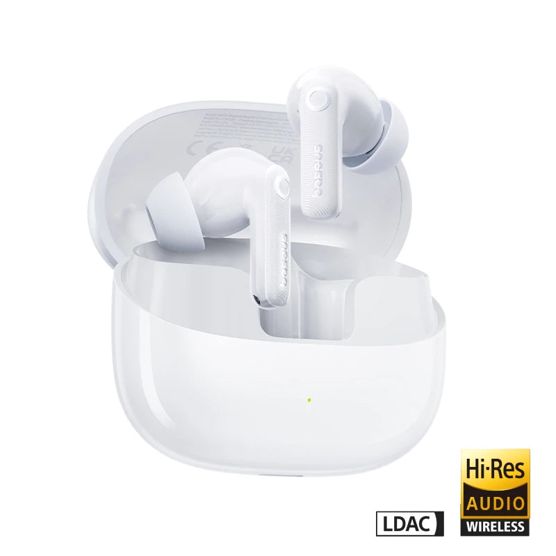 Baseus EP10 Pro ANC Wireless Earbuds – 50dB Active Noise Cancelling, LDAC Hi-Res, 6 Mic, IP55