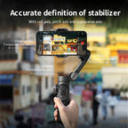 AOCHUAN SmartXE 3-Axis Gimbal Stabilizer — AI Face Tracking | iPhone & Android | Vlog & TikTok