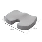 Ergonomic Memory Foam Seat Cushion – Pressure Relief Chair Pad for Office & Home