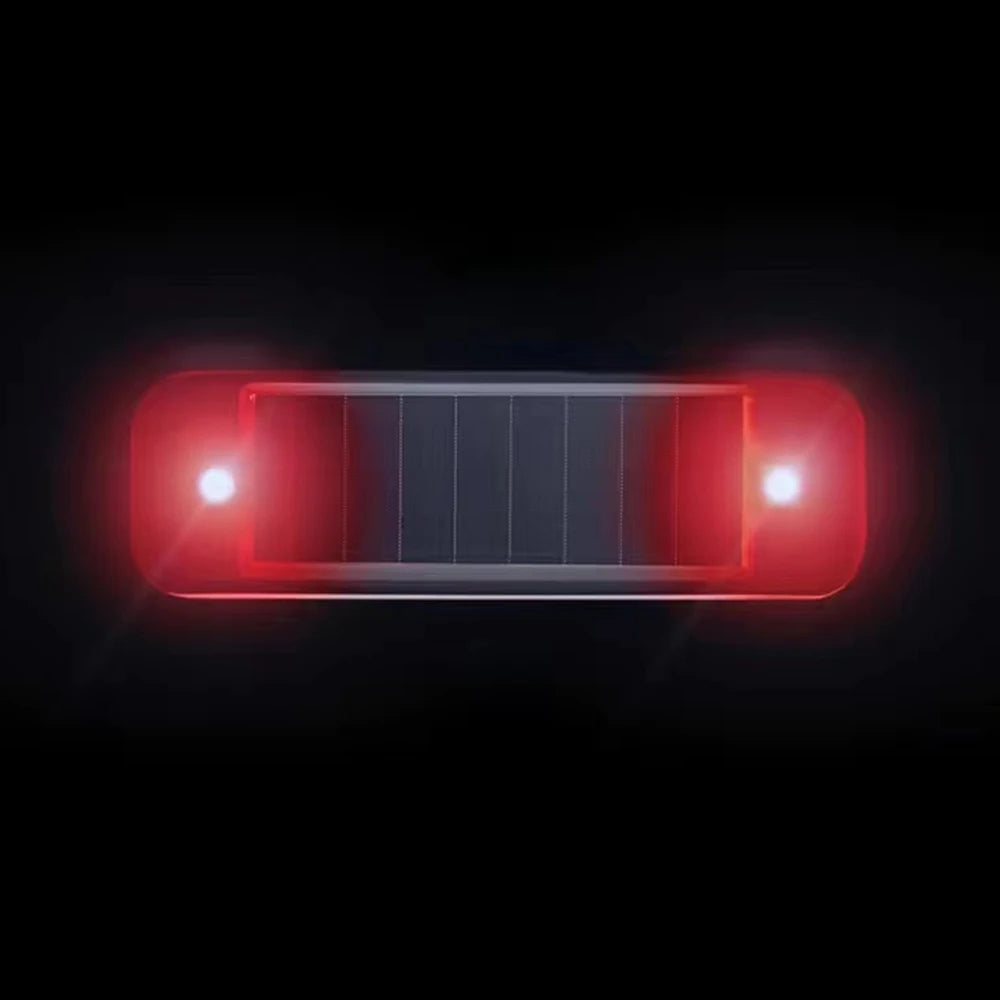 Mini Solar LED Car Dummy Alarm Light – Wireless Anti-Theft Flashing Warning Lamp