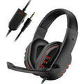 3.5mm Wired Gaming Headset for PS4 – Over-Ear Earphones with Microphone for PC & Chat