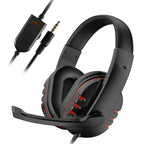 3.5mm Wired Gaming Headset for PS4 – Over-Ear Earphones with Microphone for PC & Chat