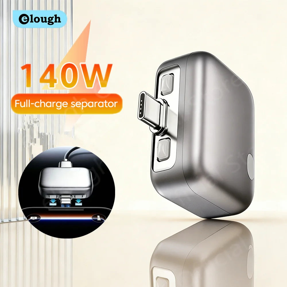 USB-C Smart Auto-Disconnect Charger Adapter | 140W Fast Charge Battery Protector