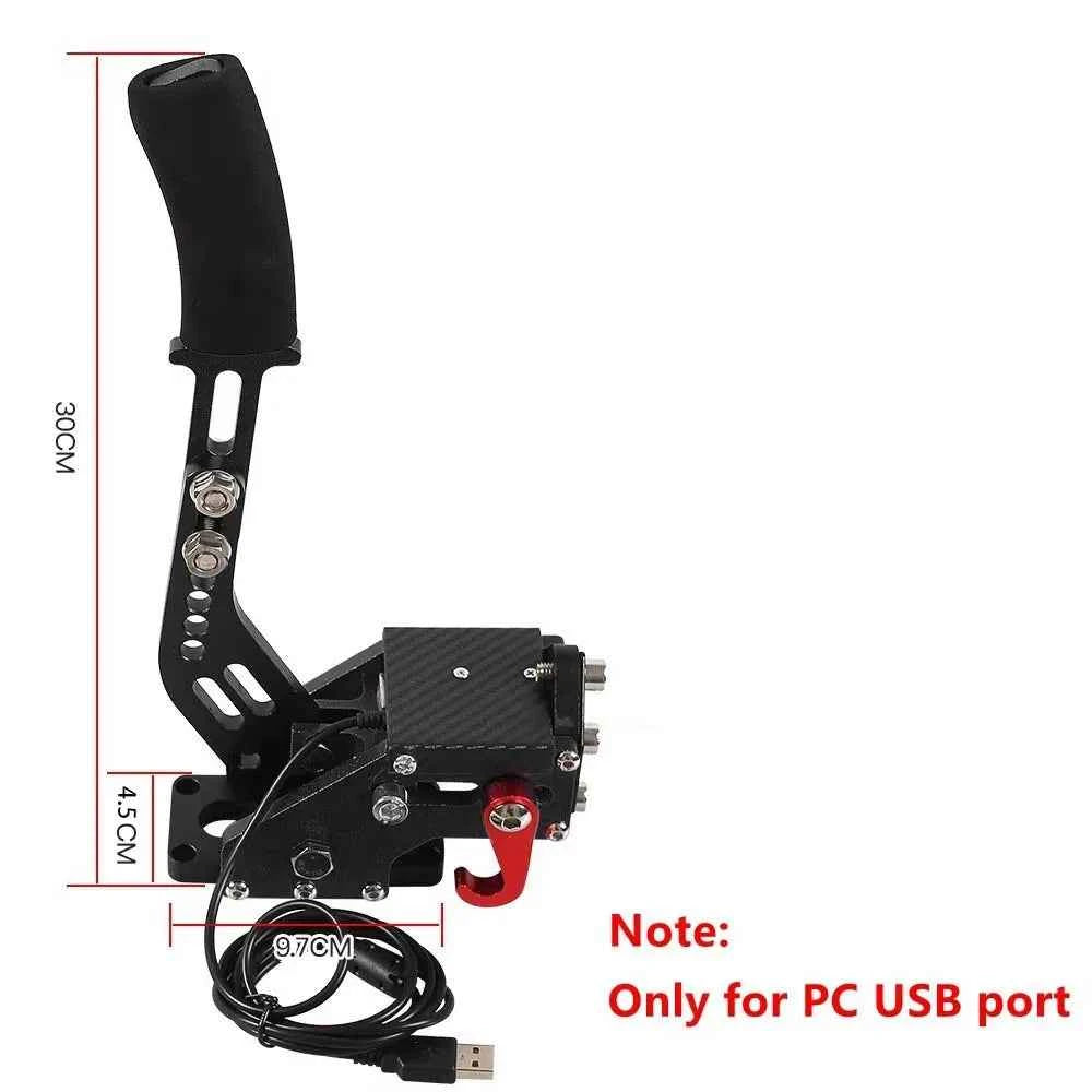 USB SIM Racing Handbrake for Logitech G25/G27/G29, T300, T500 – PC Compatible HB-1009