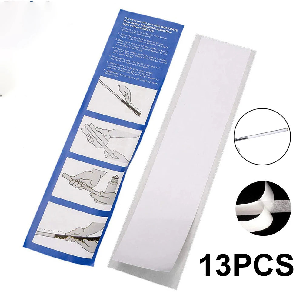 13-Piece Double-Sided Golf Club Grip Tape Set