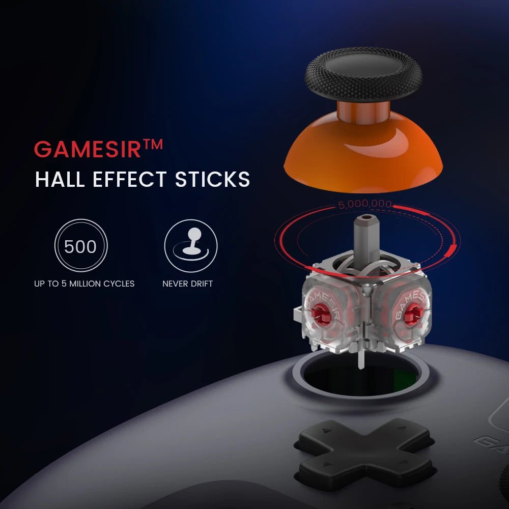 GameSir Nova Lite Hall Effect Gamepad – Nintendo Switch, PC, Android, iOS, Steam