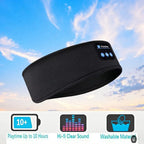 Bluetooth Sleep Headband Headphones – Wireless Music Eye Mask for Sleep, Running & Yoga