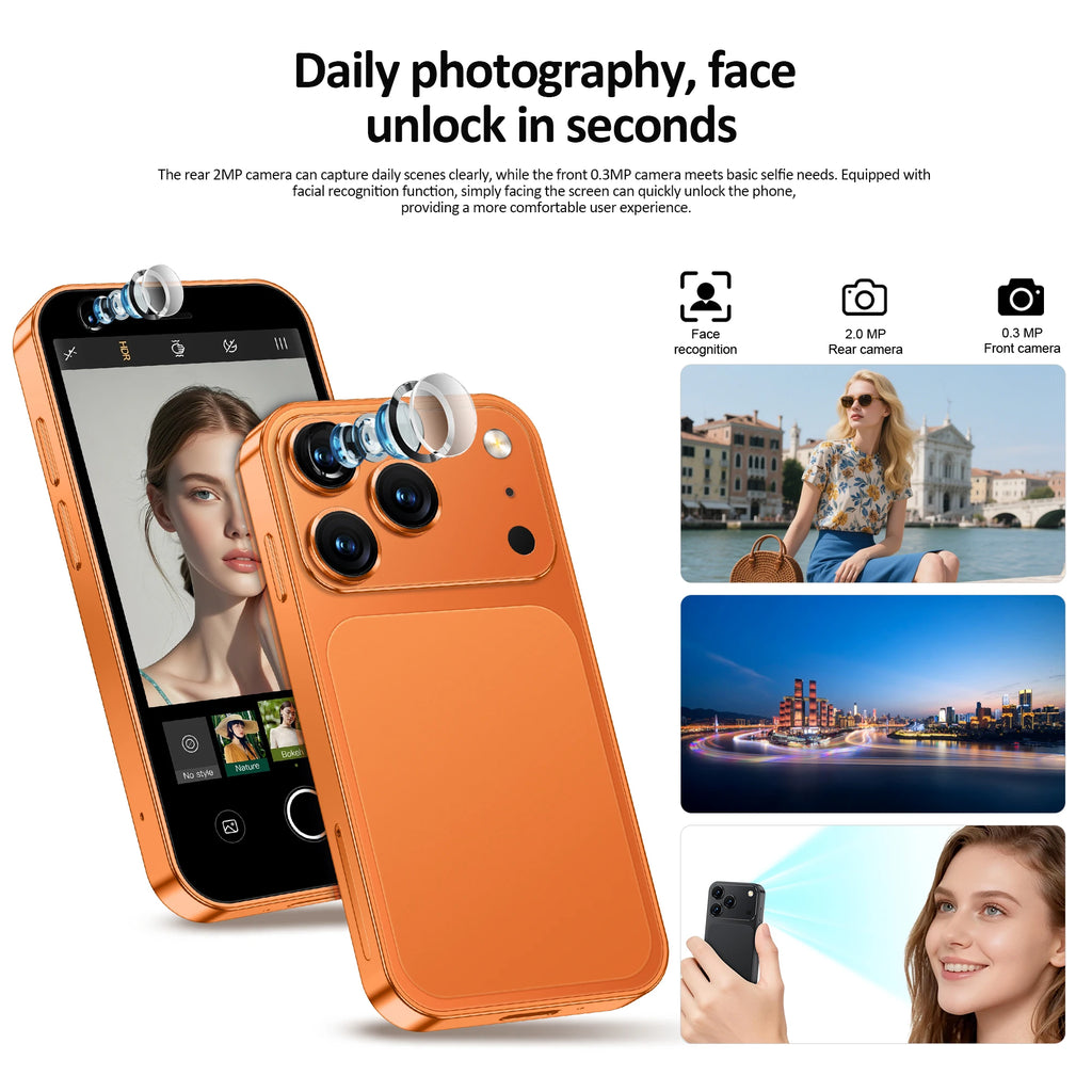 SERVO 18SE MINI Pocket Smartphone – 3.0" Screen, Dual SIM, Android, 2GB RAM, 3G WCDMA