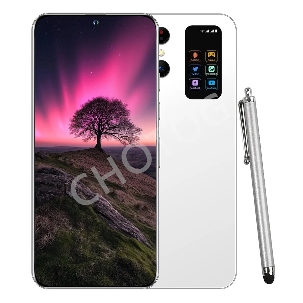 SMS 24 Ultra Smartphone | 7.3" HD+ Display, 7800mAh, 108MP Camera, Android 14