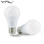 LED Bulb E27 – 3W to 18W Smart IC High Brightness Lamp Spotlight AC 220V–240V for Home & Office Lighting