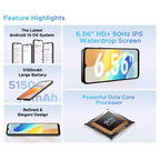 DOOGEE N55 Pro Smartphone | Android 14, 16GB RAM, 256GB, 6.56" 90Hz, NFC