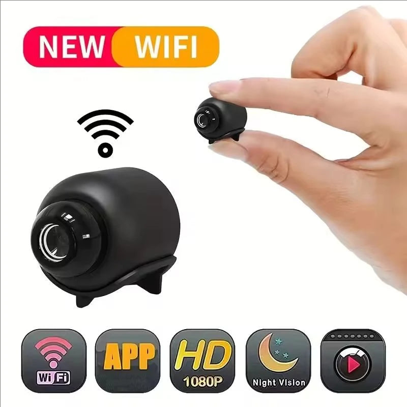 Rapuntek™ X5 Mini 1080P Wireless Smart Security Camera with Night Vision & Motion Detection