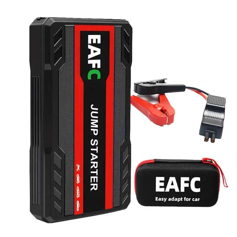 EAFC Car Jump Starter Power Bank – 600A 12V Auto Battery Booster with LED Light for Cars & Vehicles