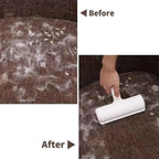 Pet Hair Remover Roller with Self-Cleaning Base — Reusable Lint Roller for Furniture, Sofa & Clothing