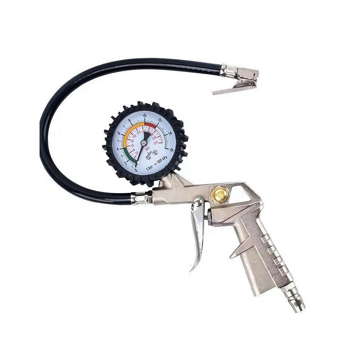 Tyre Pumping Gun Digital Pressure Gauge – Car TPMS Air Gauge Meter Manometer Monitor Tester for Tyres