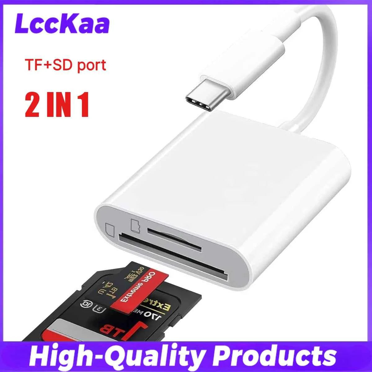 7-in-1 / 8-in-1 USB-C Hub Multiport Adapter – Type-C Splitter Dock with USB 3.0 Ports & Fast Data Transfer for Phone & Tablet