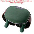 Electric Shiatsu Neck & Shoulder Massager – Deep Tissue Bionic Cervical & Back Massage Machine