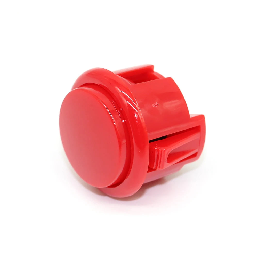 24mm & 30mm Arcade Push Buttons – Sanwa-Style Coin Start Switch for Hitbox & DIY Joystick