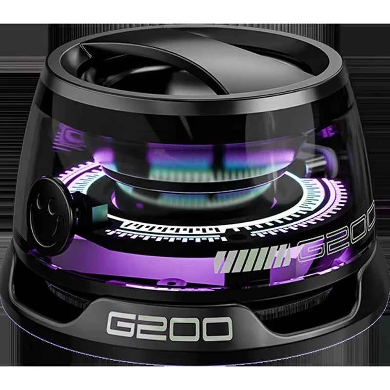 Outdoor Magnetic Bluetooth Speaker – Portable Mini Travel Stereo with RGB Light & Phone Holder for iOS & Android