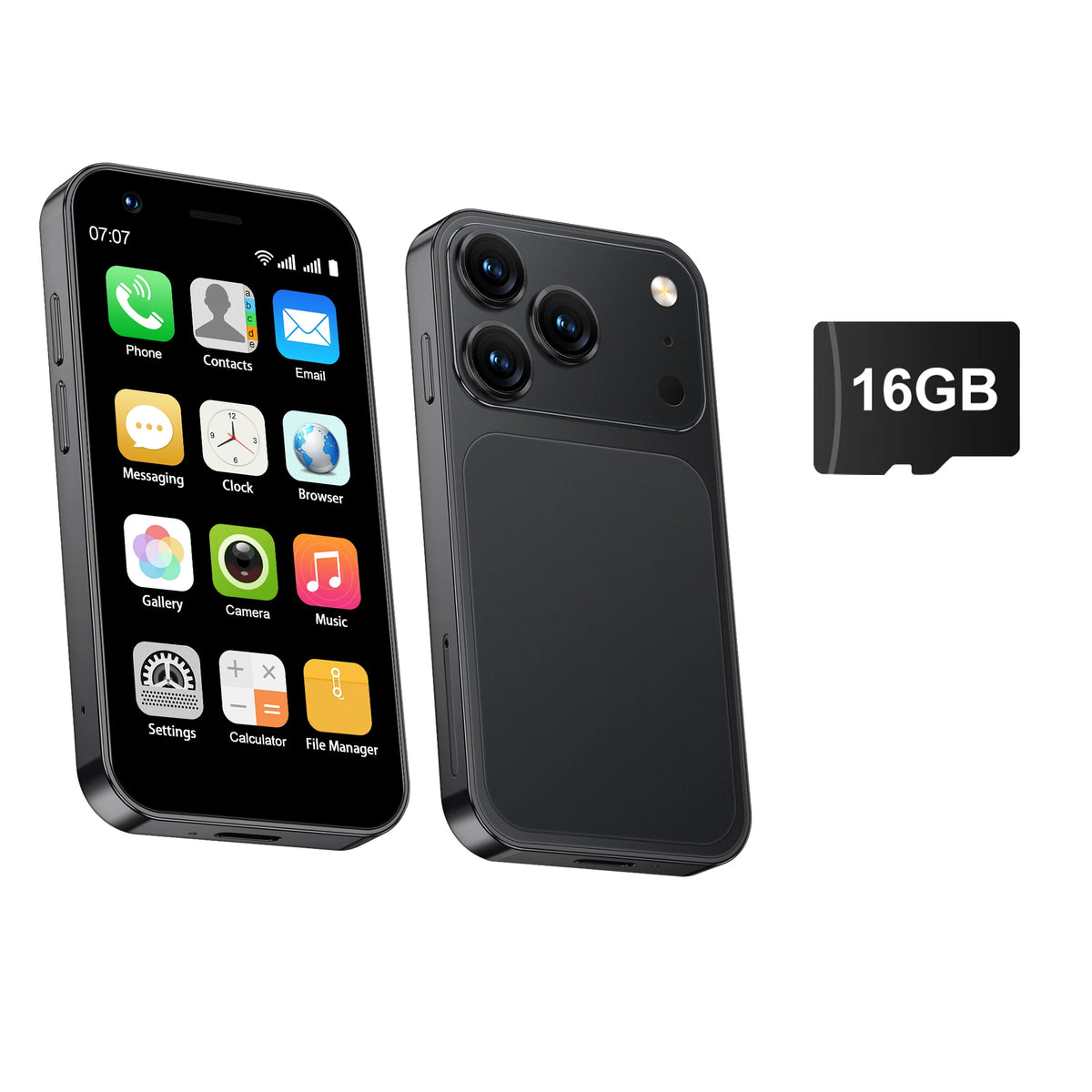 SERVO 18SE MINI Pocket Smartphone – 3.0" Screen, Dual SIM, Android, 2GB RAM, 3G WCDMA