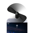 Rapuntek™ Mini Portable USB Fan – Micro USB & Type-C Phone Cooler for Gaming, Streaming & Everyday Use