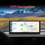 Rapuntek™ DriveHub Pro 11.3" 4K Smart Car Display with Wireless Apple CarPlay, Android Auto, GPS & Dual Dash Camera