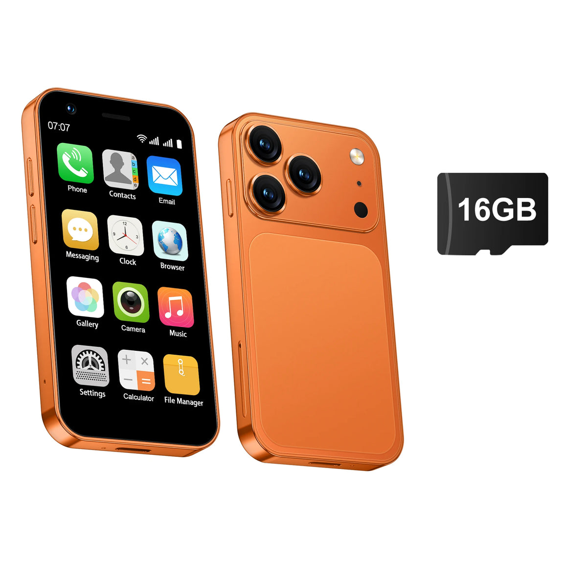 SERVO 18SE MINI Pocket Smartphone – 3.0" Screen, Dual SIM, Android, 2GB RAM, 3G WCDMA