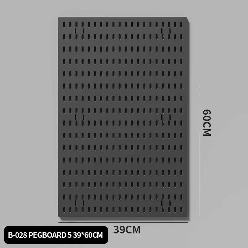 No-Drill Gaming Room Pegboard Wall Organizer – Controller, Headphone & Keyboard Storage Rack