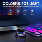 Outdoor Magnetic Bluetooth Speaker – Portable Mini Travel Stereo with RGB Light & Phone Holder for iOS & Android