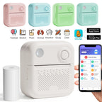 Dolewa D3 Mini Portable Thermal Printer — Bluetooth, Label & Photo Printing, No Ink Required