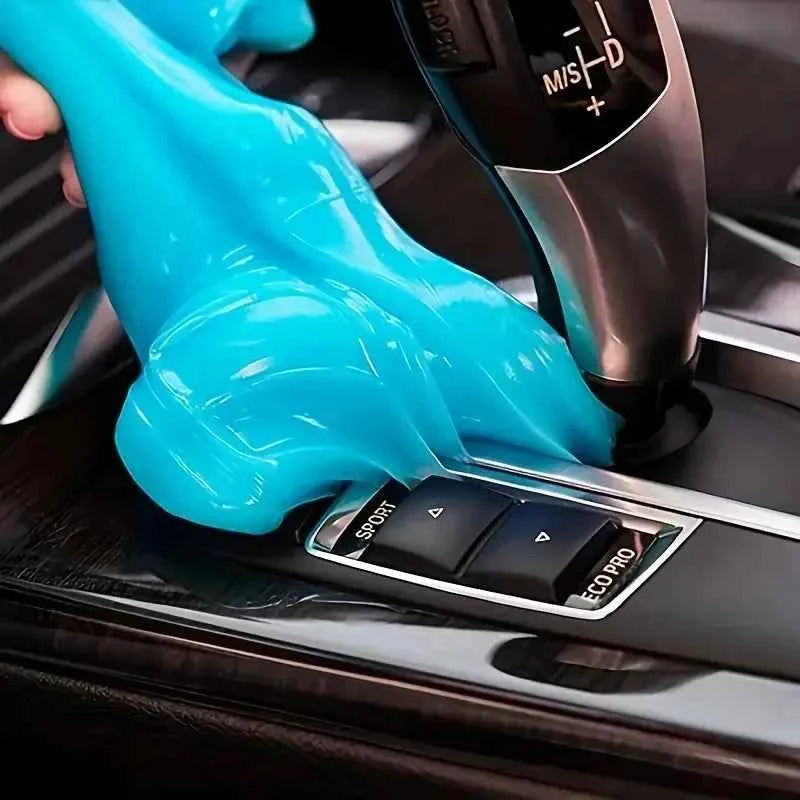Car Interior Cleaning Gel — 70g Magic Slime Mud for Air Vents, Keyboards & Dust Removal