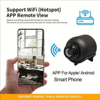 Rapuntek™ X5 Mini 1080P Wireless Smart Security Camera with Night Vision & Motion Detection
