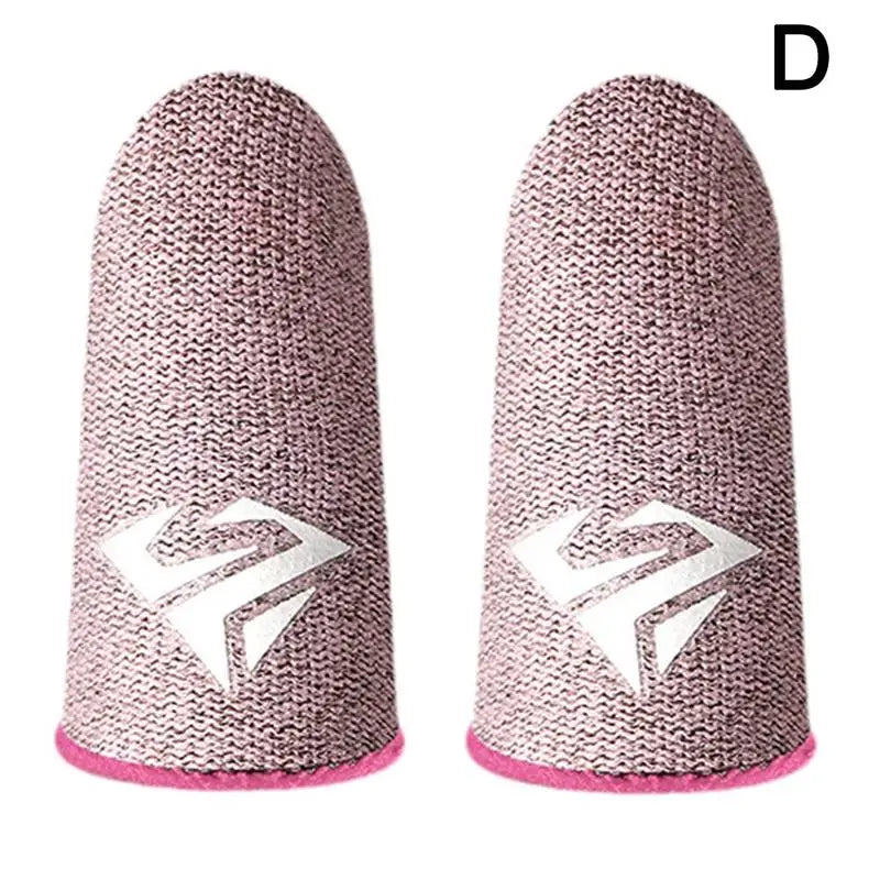 Esports Fingertip Sleeve Gloves – Kohlefaser Schweißfeste Anti-Rutsch Touchscreen-Fingerlinge für mobiles Gaming