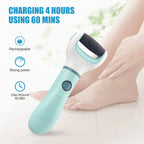 Electric Foot Grinder & Callus Remover — USB Rechargeable, Waterproof Grinding Head