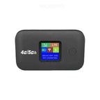4G Travel WiFi Hotspot with SIM Slot – 300Mbps, LED Display, Supports 10 Devices for Outdoor & RV Use