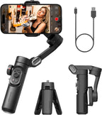 AOCHUAN SmartXE 3-Axis Gimbal Stabilizer — AI Face Tracking | iPhone & Android | Vlog & TikTok